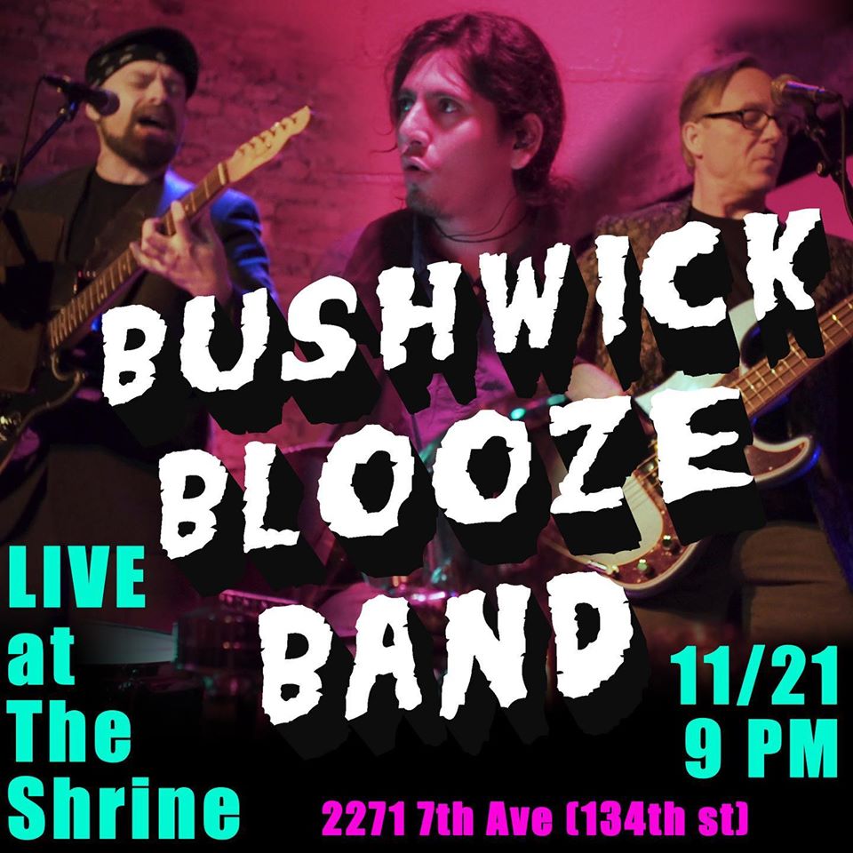 Promotional Poster for Bushwick Blooze Band