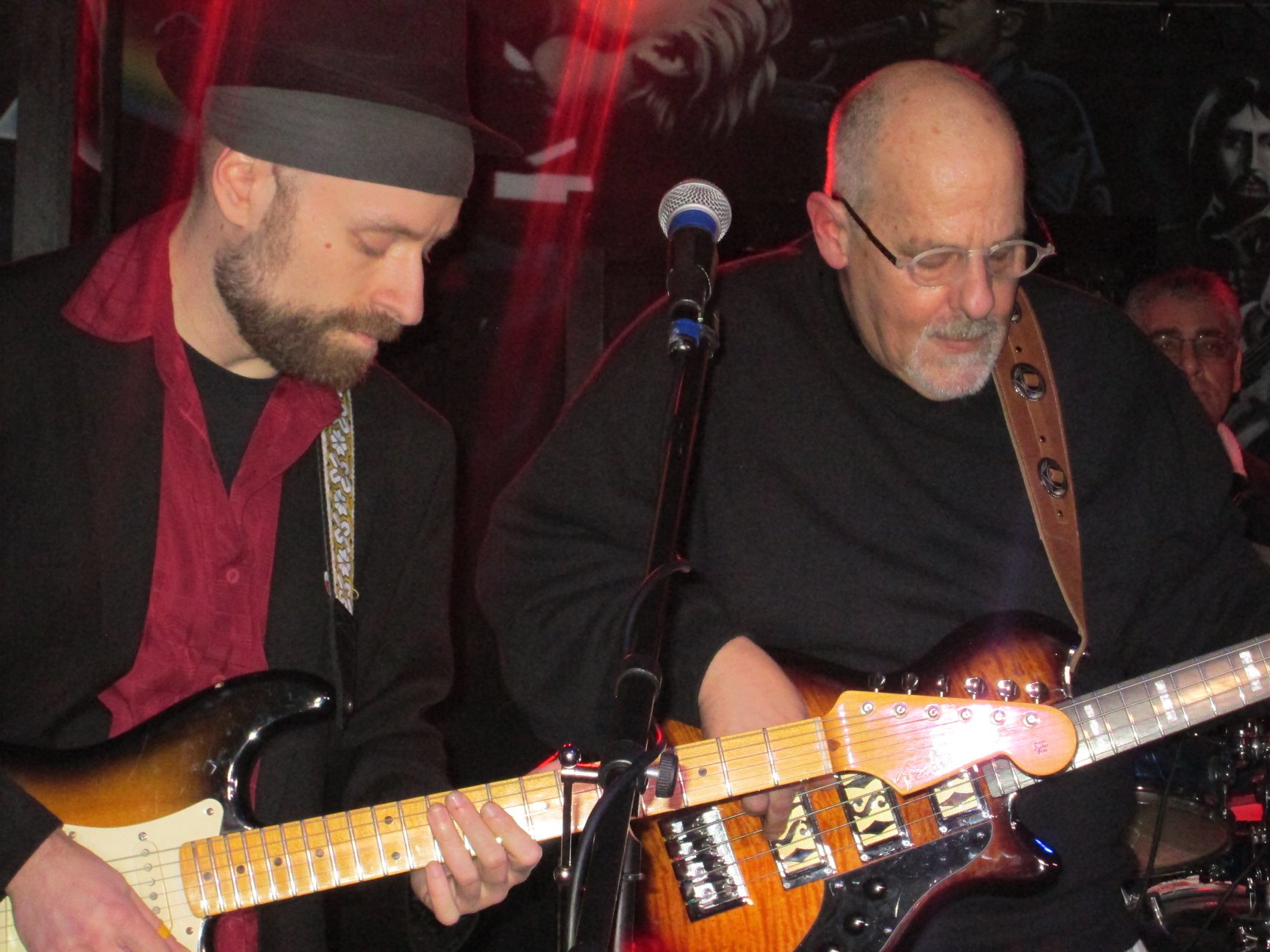 with Lester Saldinger on Bass