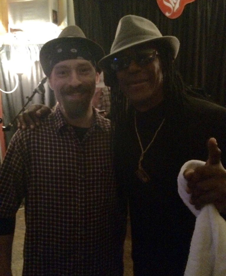 with Reggae Legend Junior Marvin